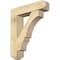 Ekena Millwork Balboa Craftsman Rough Sawn Bracket w/ Offset Brace, Douglas Fir, 8"W x 32"D x 38"H BKT0806X32X38BOA04RDF - alternate 1